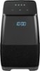 Insignia™ - Voice™ Smart Portable Bluetooth Speaker and Alarm Clock with Google Assistant - Gray/Black-Front_Standard
