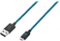 Modal™ - 4' USB-to-Micro USB Cable - Black/blue-Front_Standard