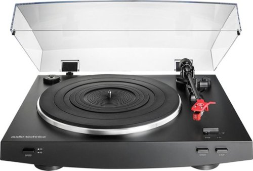  Audio-Technica - Stereo Turntable - Red/black