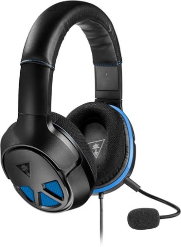  Turtle Beach - RECON 150 Wired Gaming Headset for PS4 PRO, PS4, Xbox One, PC, Mac, and Mobile/Tablet Devices - Black/Blue