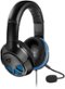 Turtle Beach - RECON 150 Wired Gaming Headset for PS4 PRO, PS4, Xbox One, PC, Mac, and Mobile/Tablet Devices - Black/Blue-Angle_Standard