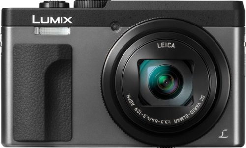 Panasonic - LUMIX DC-ZS70 20.3-Megapixel Digital Camera - Silver-Front_Standard 