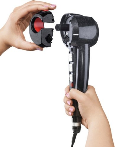 Conair Infiniti Pro by Conair Curl Secret 2 Ceramic Curling Iron - Black GLOBAL SHIPPING