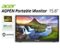 Acer - Refurbished Excellent - AOPEN 16PM1Q 15.6" Portable LCD Monitor Full HD 1920x1080 IPS 60Hz 4ms HDMI - Gray-Front_Standard