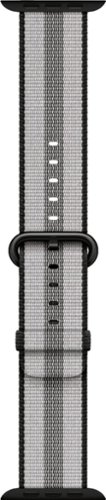  Woven Nylon Band for Apple Watch™ 42mm - Black Stripe