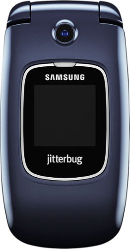  Jitterbug - Samsung Jitterbug5 No-Contract Cell Phone - Blue