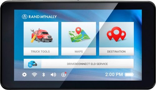 Rand McNally - TND 740 7" GPS - Black-Front_Standard 