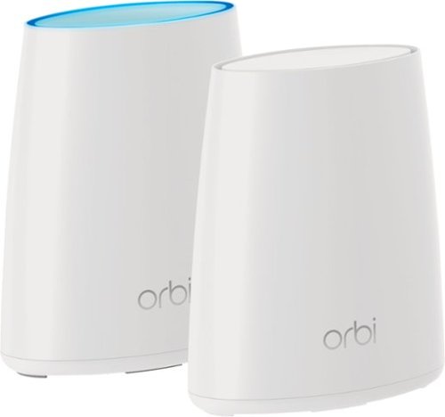  NETGEAR - Orbi AC2200 Tri-Band Whole Home Wi-Fi System (2-pack) - White