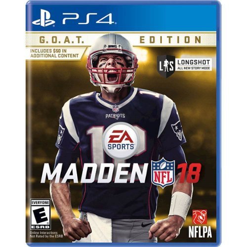  Madden NFL 18 G.O.A.T. Edition - PlayStation 4