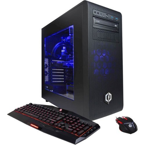 CyberPowerPC - Desktop - Intel Core i7 - 16GB Memory - NVIDIA GeForce GTX 1070 - 2TB Hard Drive-Front_Standard 