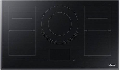 Photos - Hob Dacor  Contemporary 36" Electric Induction Cooktop - Black Glass DTI36M97 