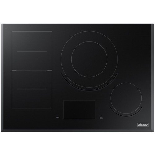 Photos - Hob Dacor  Modernist 30" Electric Induction Cooktop - Black Glass DTI30M977BB 