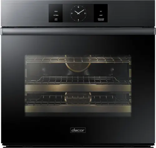 Front. Dacor - Contemporary 30" Built-In Single Electric Convection Wall Oven with Steam-Assist - Stainless Steel.
