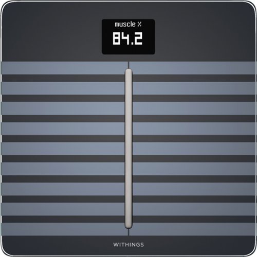 Withings - Body Cardio - Heart Health & Body Composition Wi-Fi Smart Scale - Black