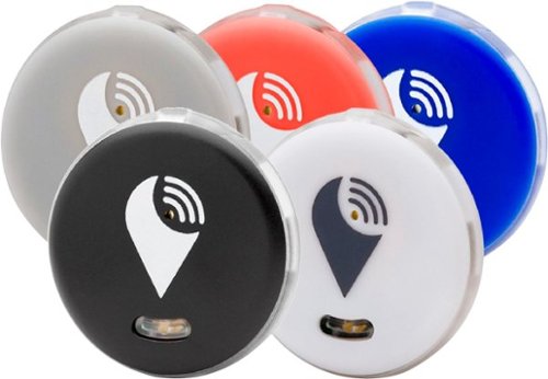  TrackR - pixel Bluetooth Item Tracker (5-Pack) - Black, White, Grey, Red, Blue