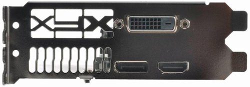  XFX - AMD Radeon RX 550 4GB GDDR5 PCI Express 3.0 Graphics Card - Black