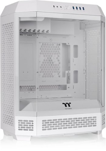 Thermaltake - Tower 600 Mid Tower ATX PC Case - Snow