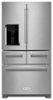 KitchenAid - 25.8 Cu. Ft. 5-Door French Door Refrigerator - Stainless Steel-Front_Standard 