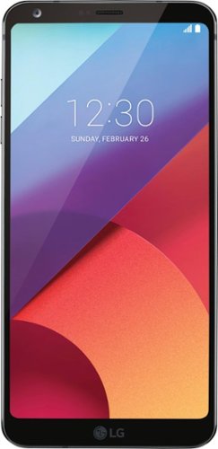 LG - G6 US997 4G LTE with 32GB Memory Cell Phone (Unlocked) - Black-Front_Standard 