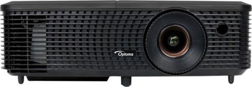 Optoma - S341 SVGA DLP Projector - Black-Front_Standard 