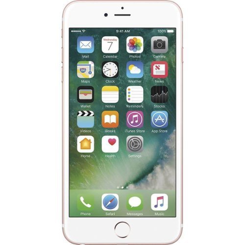 Apple - Pre-Owned iPhone 6s Plus 4G LTE with 128GB Memory Cell Phone (Unlocked)-Front_Standard 