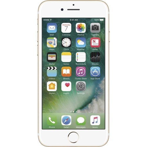 Apple - Pre-Owned iPhone 7 4G LTE 32GB (Unlocked) - Gold-Front_Standard 