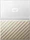 WD - My Passport Ultra 4TB External USB 3.0 Portable Hard Drive - White-gold-Front_Standard