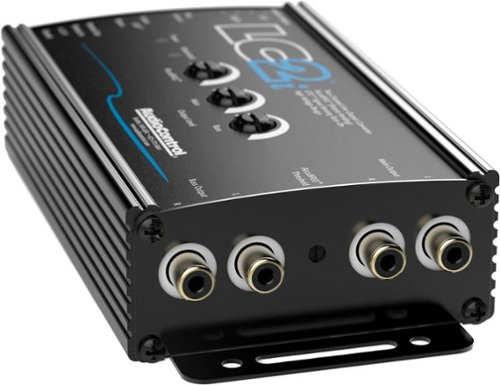 AudioControl 2-Channel Active Line Output Converter with AccuBASS - Black WORLDWIDE DELIVERY