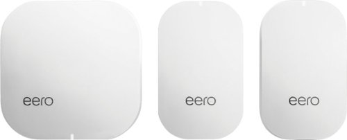  Mesh Wi-Fi 5 System (1 eero + 2 eero Beacons), 2nd Generation - White