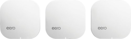 eero - Pro Mesh Wi-Fi 5 System (3 eeros), 2nd Generation - White