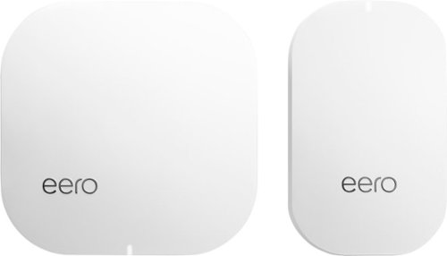 Mesh WiFi System (1 eero + 1 eero Beacon), 2nd Generation - White