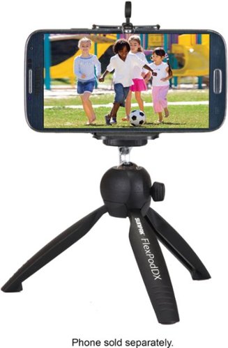 Sunpak FlexPodDX PlatinumPlus Tripod for Mobile Phones - Black WHERE TO BUY