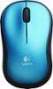 Logitech - M185 Wireless Mouse - Blue-Front_Standard