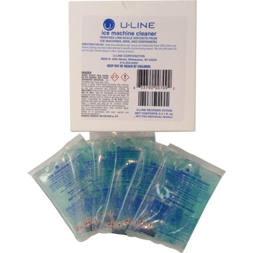 Ice Machine Cleaner Kit for U-Line Clear Icemakers