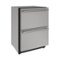 U-Line - 2000 Series 4.9 Cu. Ft. Built-In Mini Fridge - Stainless Steel-Front_Standard