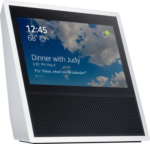  Amazon - Echo Show (1st Generation) - Smart Speaker with Alexa - White