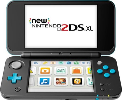  New Nintendo 2DS XL - Black + Turquoise