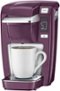 Keurig - K-Mini K15 Single-Serve K-Cup Pod Coffee Maker - Black Plum-Angle_Standard
