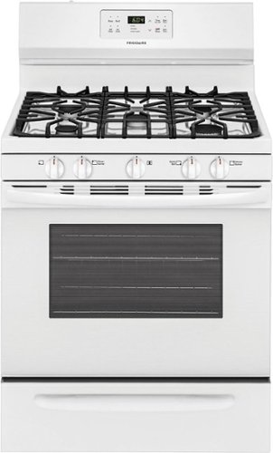 Frigidaire - 5.0 Cu. Ft. Self-Cleaning Freestanding Gas Range - White