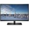 HP - 27b 27" LED Curved FHD FreeSync Monitor - Black Onyx/Jack Black-Front_Standard