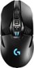 Logitech - G903 Wireless Optical Gaming Mouse with RGB Lighting - Black-Front_Standard
