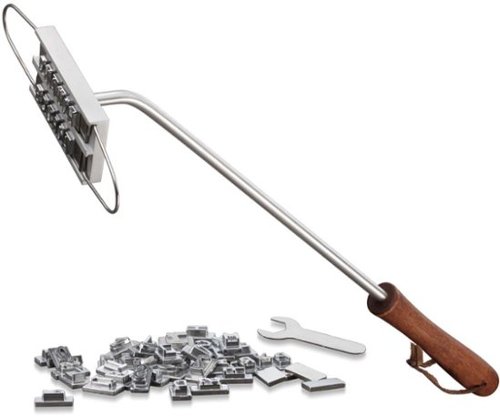  Grand Star - BBQ Branding Iron - Silver/Brown