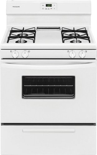Frigidaire - Freestanding Gas Range - White-Front_Standard 