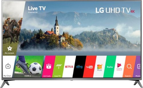  LG - 75&quot; Class - LED - UJ6470 Series - 2160p - Smart - 4K UHD TV with HDR