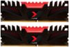 PNY - XLR8 Gaming 16GB (2x8GB) 3200MHz DDR4 DRAM (PC4-25600) CL16 1.35V Dual Channel UDIMM Desktop Memory Kit - Red-Front_Standard