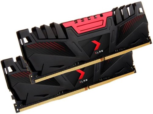 PNY XLR8 Gaming 16GB (2x8GB) 3200MHz DDR4 DRAM (PC4-25600) CL16 1.35V Dual Channel UDIMM Desktop Memory Kit - Red WORLDWIDE DELIVERY