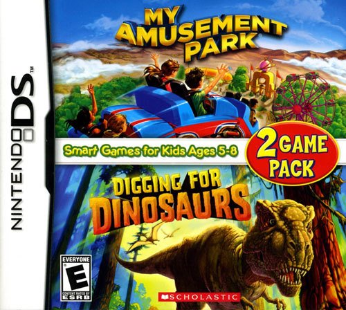  My Amusement Park/Digging for Dinosaurs 2-Game Pack Standard Edition - Nintendo DS
