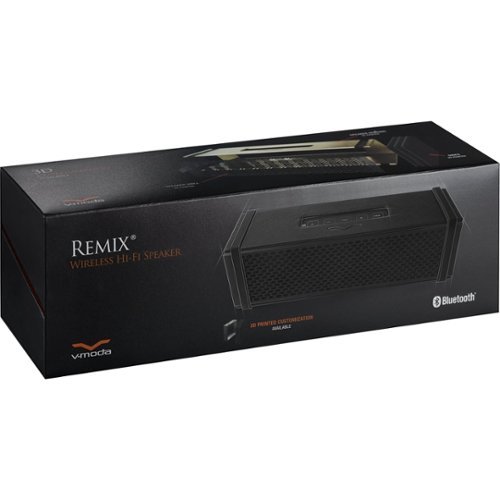 V-MODA REMIX Portable Bluetooth Speaker - Black HOW TO BUY