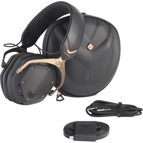 V-MODA Crossfade 2 Wireless Customizable Over-the-Ear Headphones - Rose Gold WORLDWIDE DELIVERY