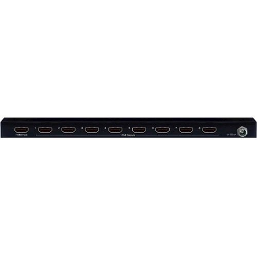 Key Digital 8-Output HDMI Splitter with 4K and HDR Pass-Through - Black WORLDWIDE DELIVERY